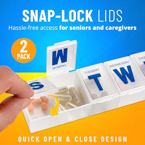 Weekly Pill Organizer (2 Count)