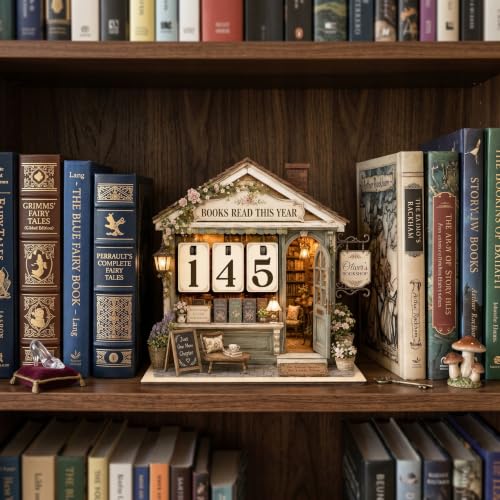 Personalized Books Read This Year Counter Sign