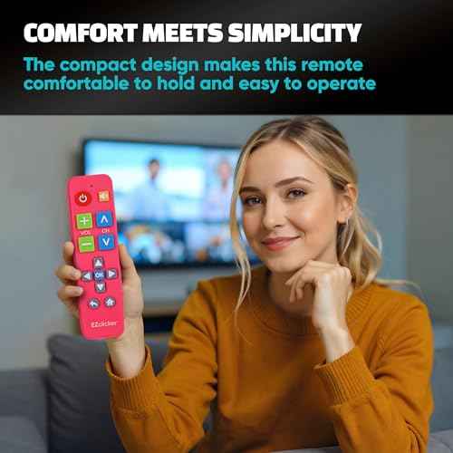 Big Button Universal TV Remote