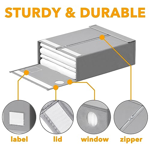 8 Pack Bed Sheet Organizers and Storage