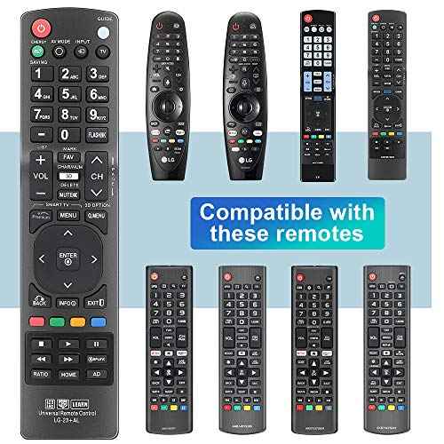 Universal Remote Control for Almost All LG TVs