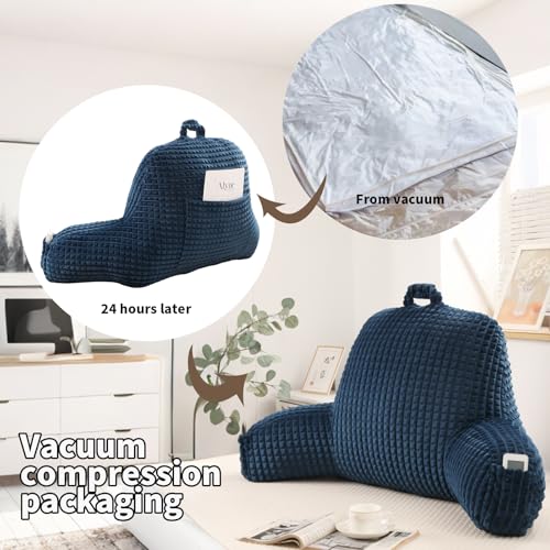 Reading Pillow with Arms for Sitting in Bed