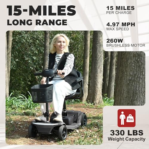 4 Wheel Powered Mobility Scooters