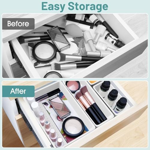 25 PCS Plastic Drawer Organizer Set (25 Count)