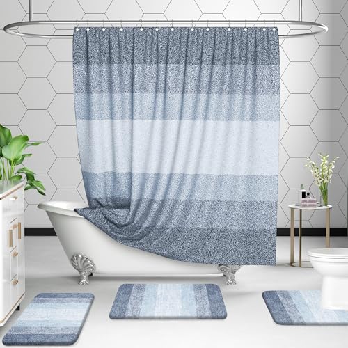 Micorfiber Bathroom Rug Set 2 Piece
