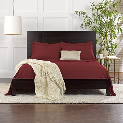 Full Sheets Genuine 100% Organic Viscose Derived from Bamboo Bed Sheet Set (4 Piece Set)