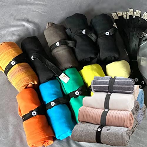 20Pcs Elastic Band with Buttonholes (20 Count)