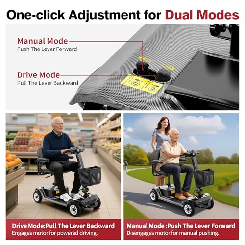 Easy Operate Mobility Scooter for Seniors