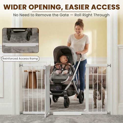 29.7 57" Extra Wide Baby Gate for Doorways