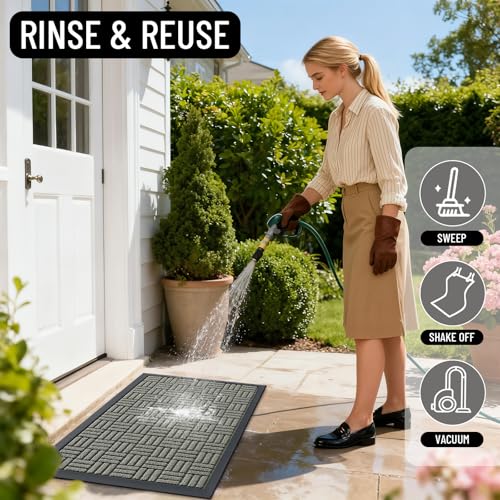 Front Door Mat Outside Entrance 59x34