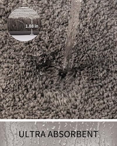 Bathroom Rugs Non Slip Washable 36x24