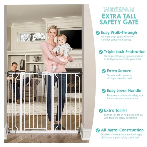 36" Extra Tall and Wide Baby Gate