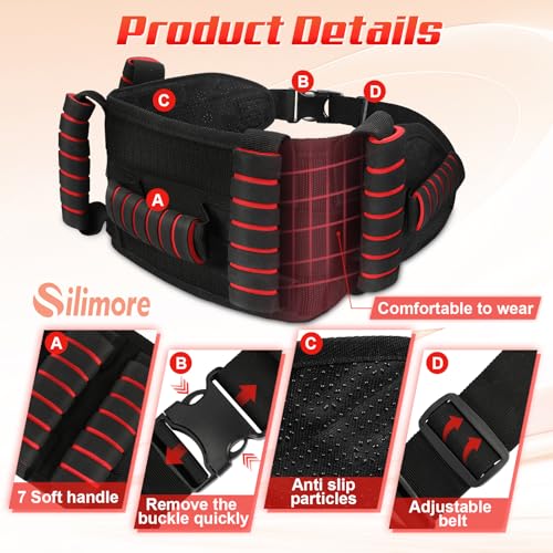 Gait Belt for Seniors with Handles