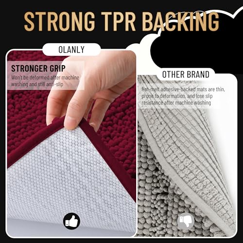Thick Bathroom Runner Rugs 59x20