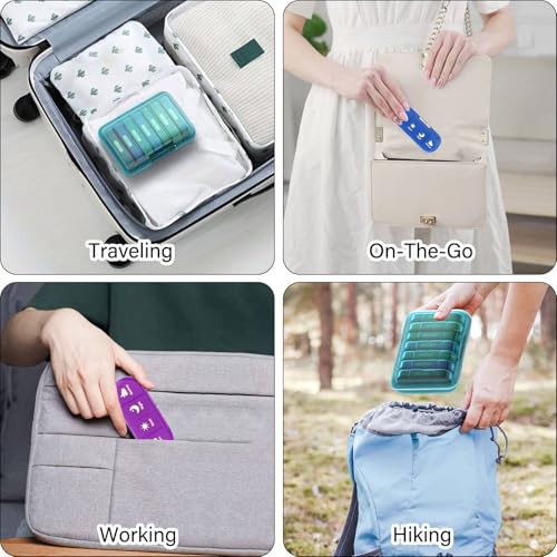 Weekly Pill Organizer 4 Times a Day