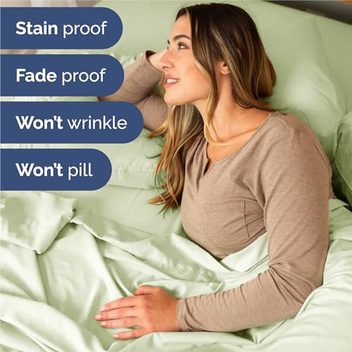Split King 7 Piece Bed Sheet Set