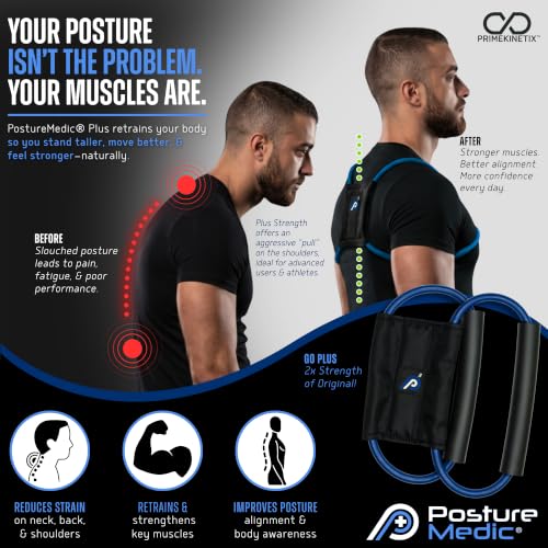 PostureMedic Plus Strength Dynamic Posture Corrector for Athletes