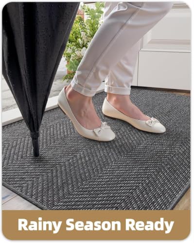 Ultra Thin Indoor Door Mat 32"x48"Entrance Mat