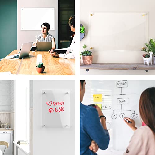 Tear Drop Acrylic Dry Erase Board
