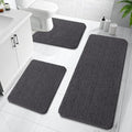 Bathroom Rugs Sets 3 Piece (11.875 Sq Ft)