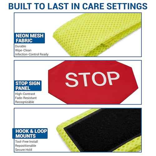 Stop Strip Alarm with Hook & Loop Mounts