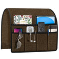Armchair Caddy for Couch Remote Control Holder Recliner Armrest Organizer Non Slip Sofa Arm Chair Caddie with 6 Pocket Storage for Magazine