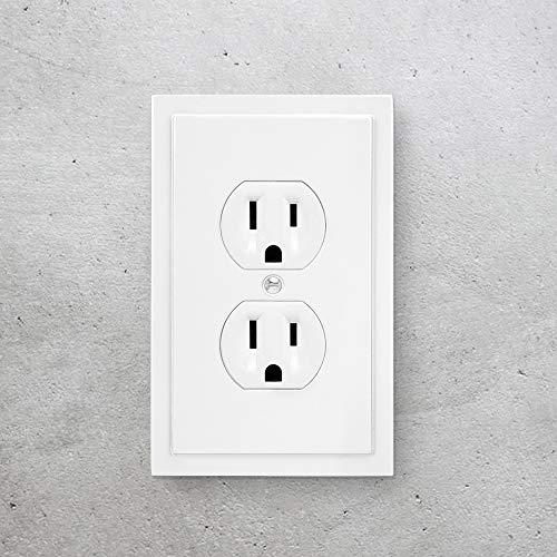 Modern Edge Decorative Wall Plate Switch Plate Outlet Cover (3 Count)