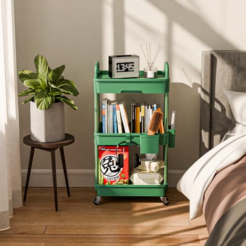 3 Tier Rolling Cart Organizer