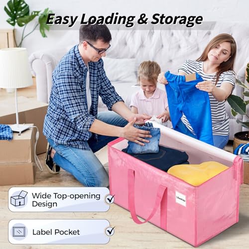 8 Pack Extra Large Clothes Storage Bins with Lids (8 Count)
