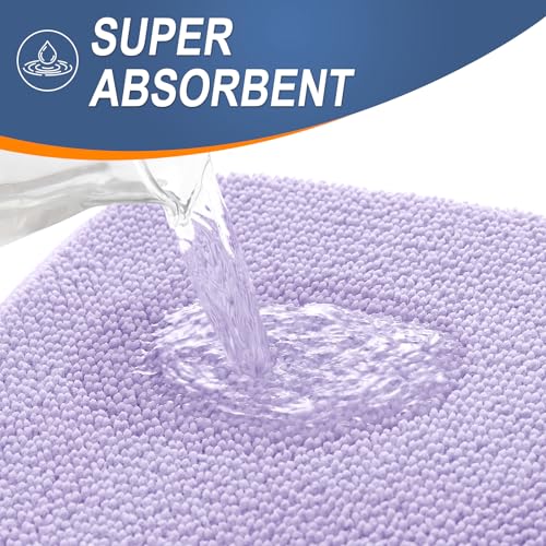 Memory Foam Bathroom Runner Rugs 47x20