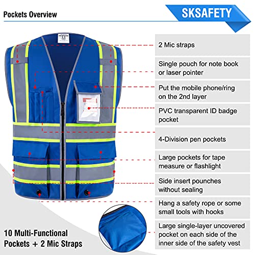 10 Pockets Safety Vest