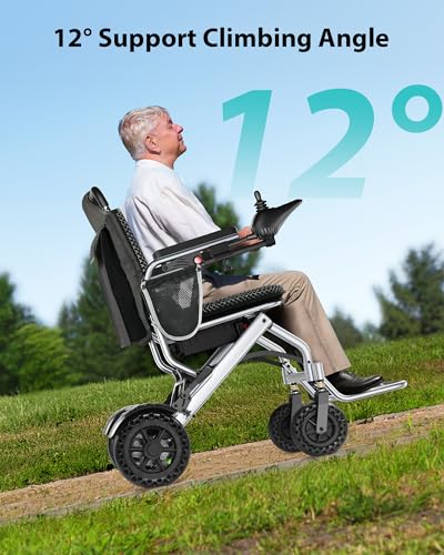 33 Lbs Lightweight Electric Wheelchair