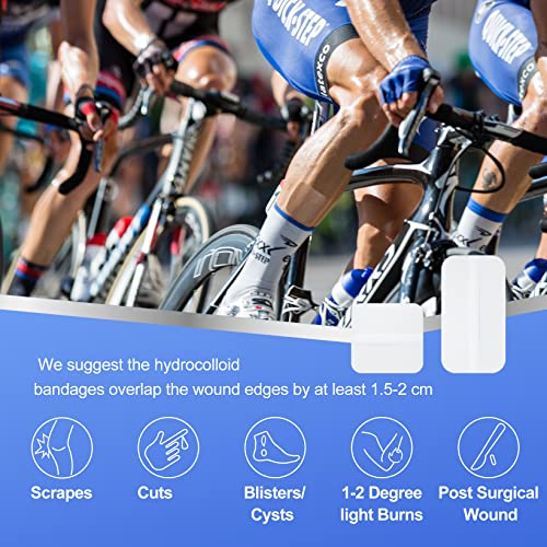 Hydrocolloid Bandages 2 x 4 in (20 Count)