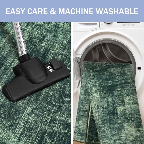 Abstract Area Rug 4x6 Ft Washable Rugs for Entryway Indoor