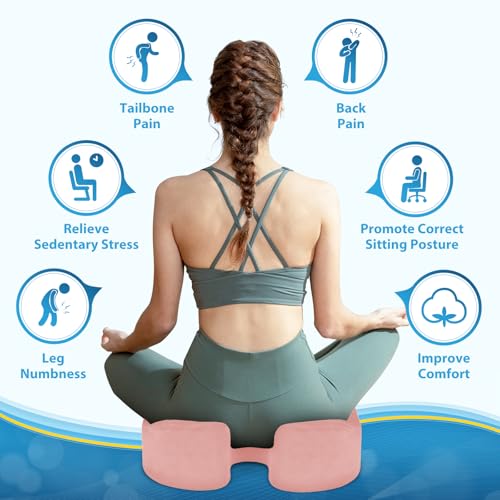 Memory Foam Seat Cushion for Office Chair & Car Seat