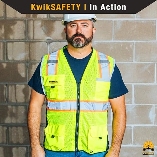 BIG KAHUNA Hi Vis Safety Vest Class 2