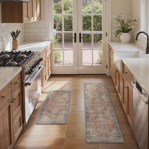 Anti Fatigue Kitchen Mats for Floor 2PCS
