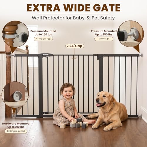 Extra Wide Large Baby Gate for Doorways