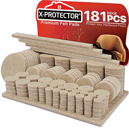 Felt Furniture Pads X (181 Count)
