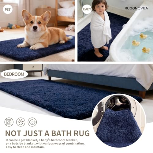 Toilet Rugs U Shaped Washable (3.66 Sq Ft)