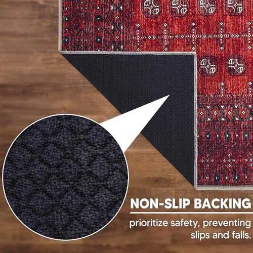 Vintage Washable Area Rug