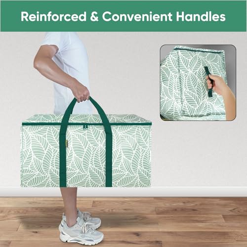 6 Pack Oversized Moving Bags with Reinforced Handles (6 Count)