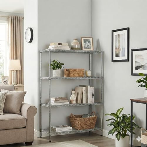 4 Tier Wire Shelving Unit