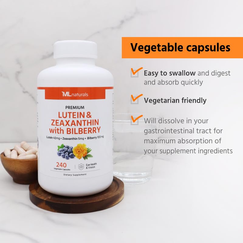 Lutein & Zeaxanthin with Bilberry (240 Count)