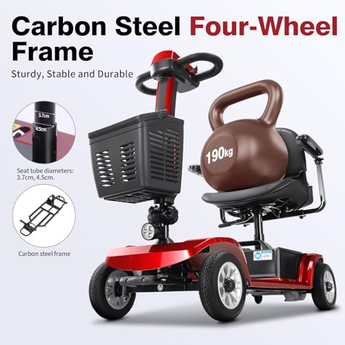 22mi Electric Mobility Scooter for Adults & Seniors