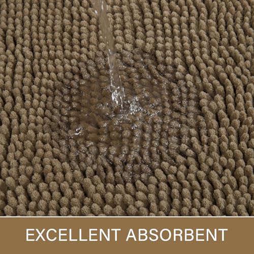 Luxury Bathroom Rug Shaggy Bath Mat 24 x 70 Inch