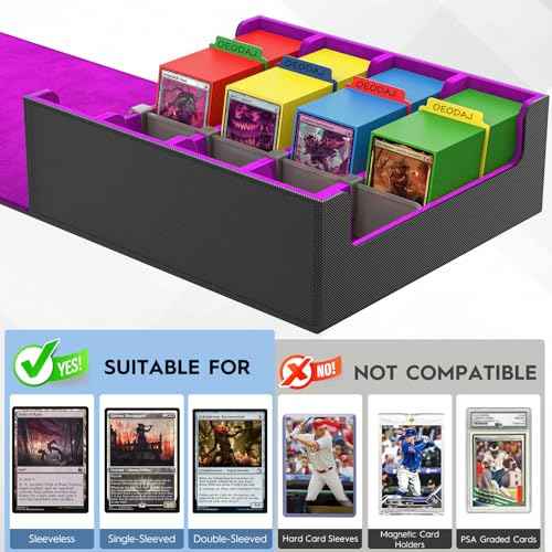 4 Row Trading Card Storage Box