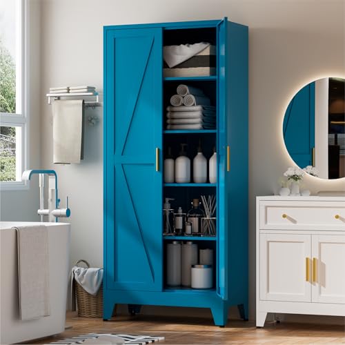 Metal Kitchen Pantry Cabinet