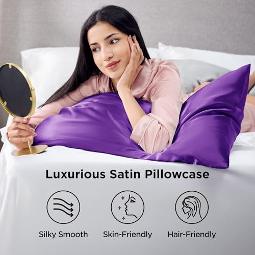 Satin Pillowcases King Set of 2 (2 Count)