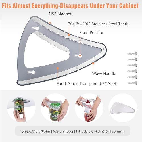 Patented Magnetic Jar Opener
